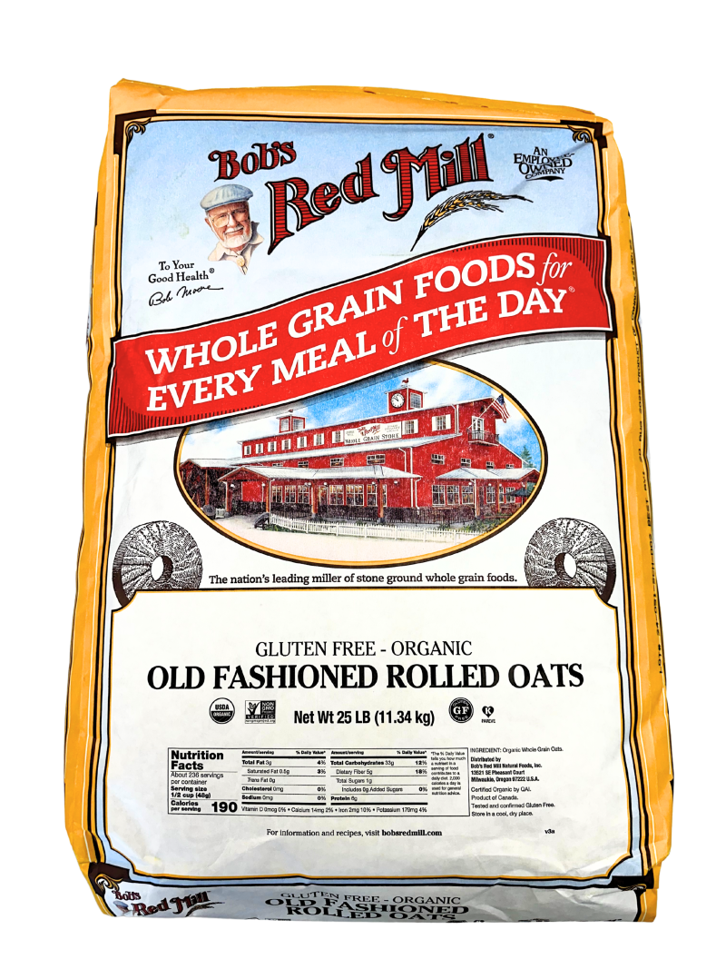 Oats, Regular Rolled, Organic, Bob's Red Mill