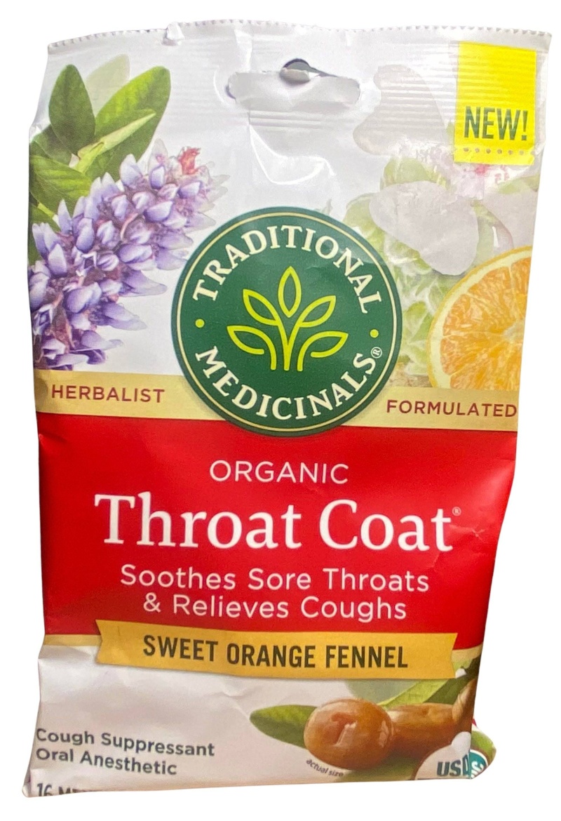 Throat Drops, Organic - Traditional Medicinals
