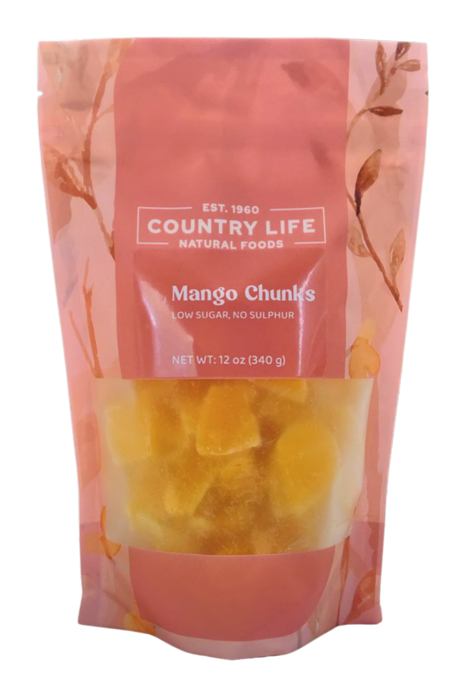 Mango Chunks, Low Sugar, Imported