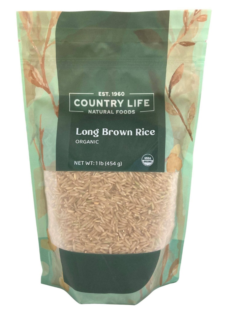 Long Brown Rice, Organic, Lundberg 5 Lb