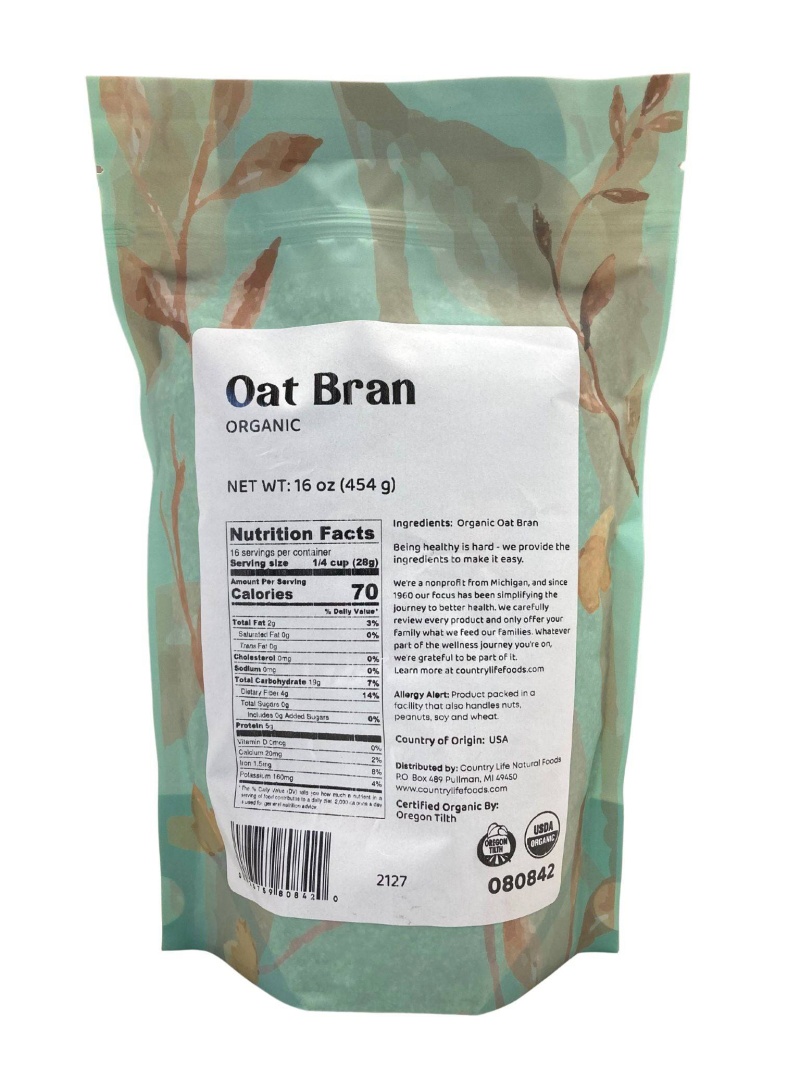 Organic Oat Bran