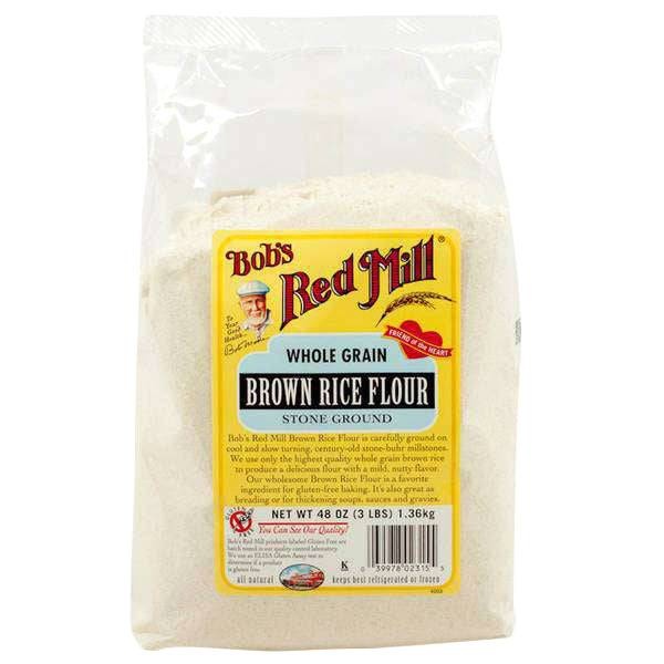Brown Rice Flour, Organic, Gluten Free, Bob's Red Mill - 25 Lb