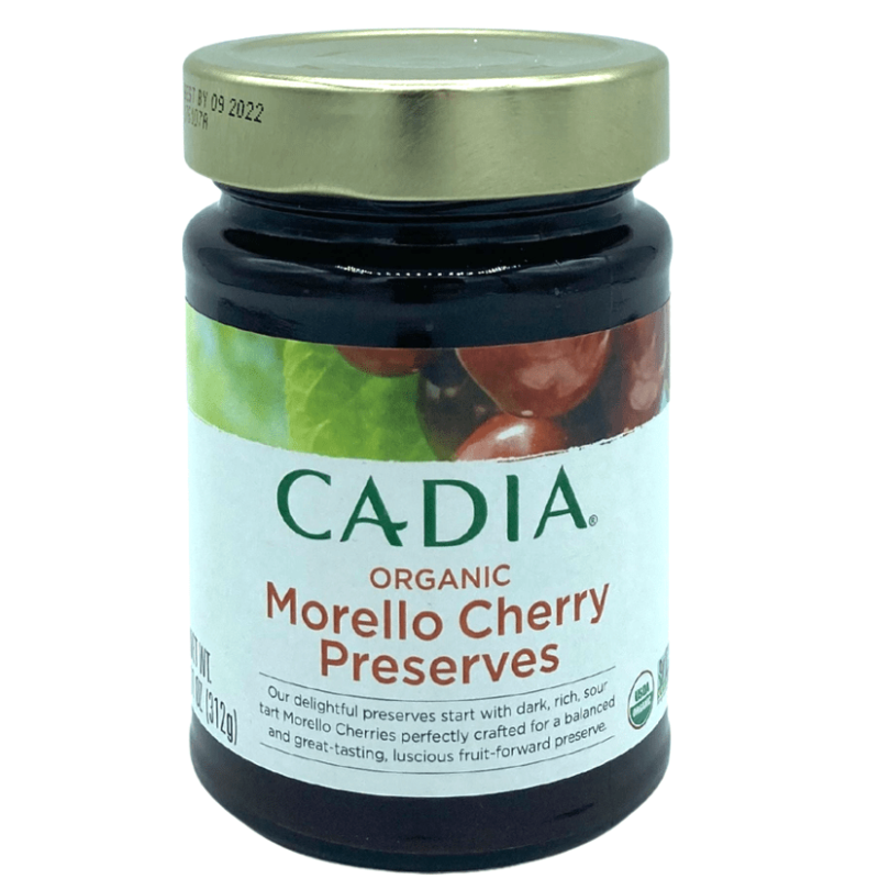 Cherry Preserves, Morello, Organic, Cadia - 11 Oz