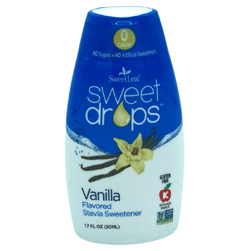 Stevia Drops, Vanilla Flavored - 1.7 Oz