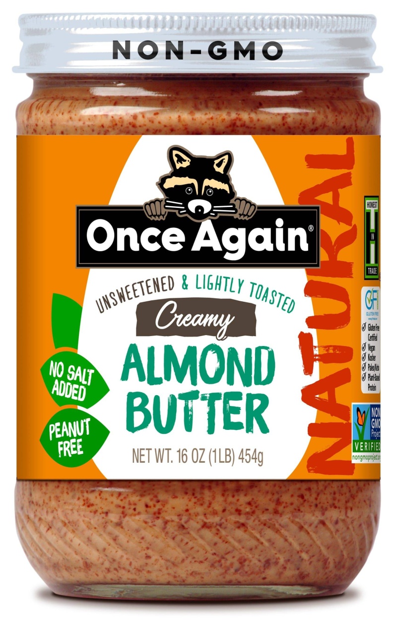 Almond Butter, Lightly Toasted (Creamy) - 16 Oz