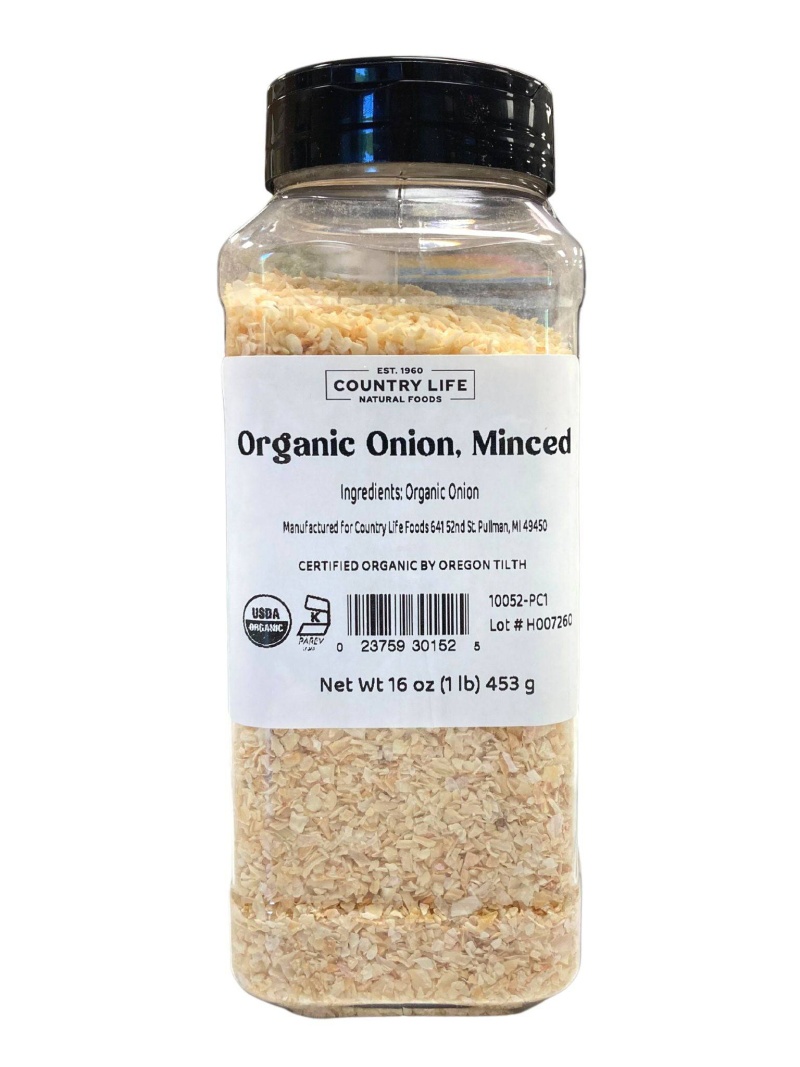 Organic Onion, Minced 1 Lb