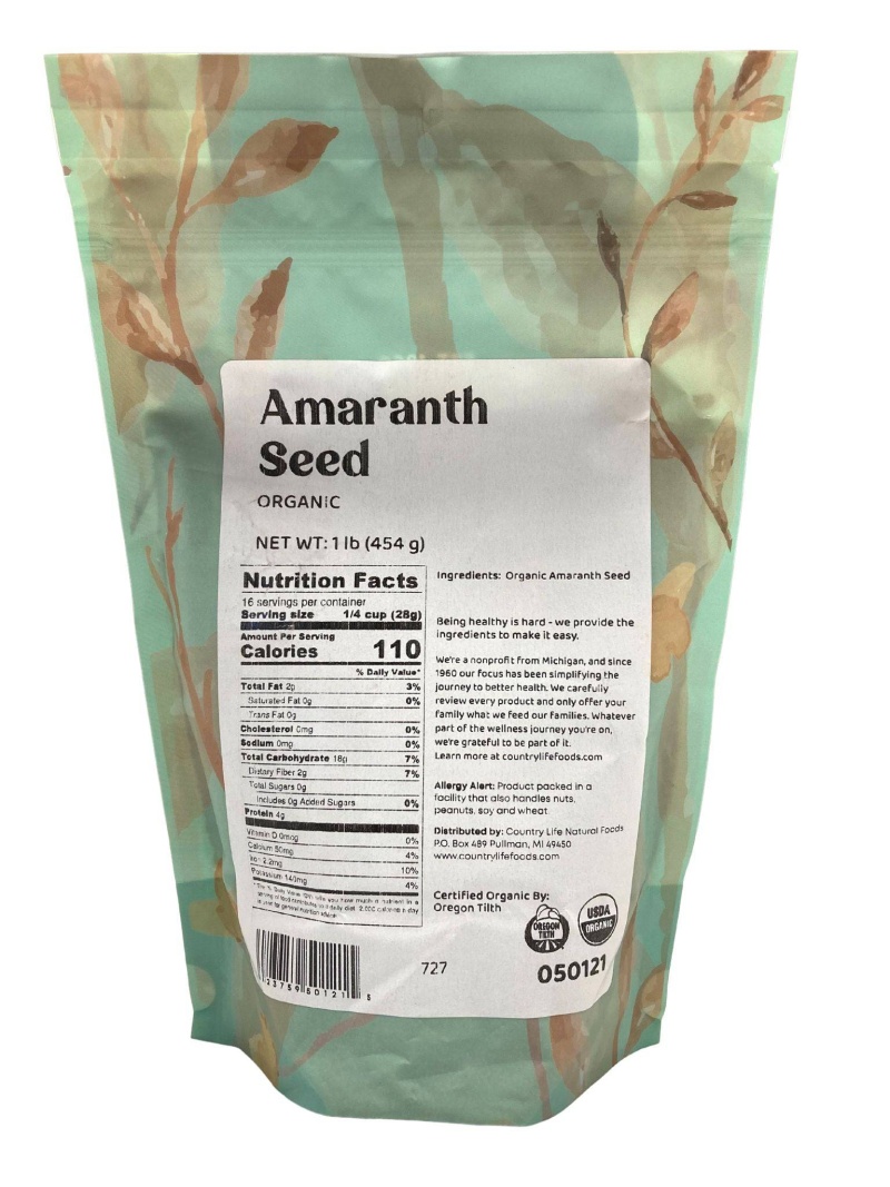 Amaranth Seed, Organic