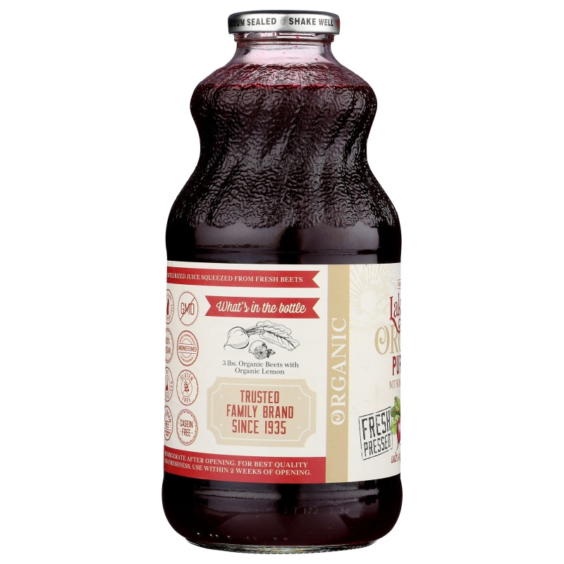 Beet Juice, Organic, Pure, Lakewood - 32 Oz