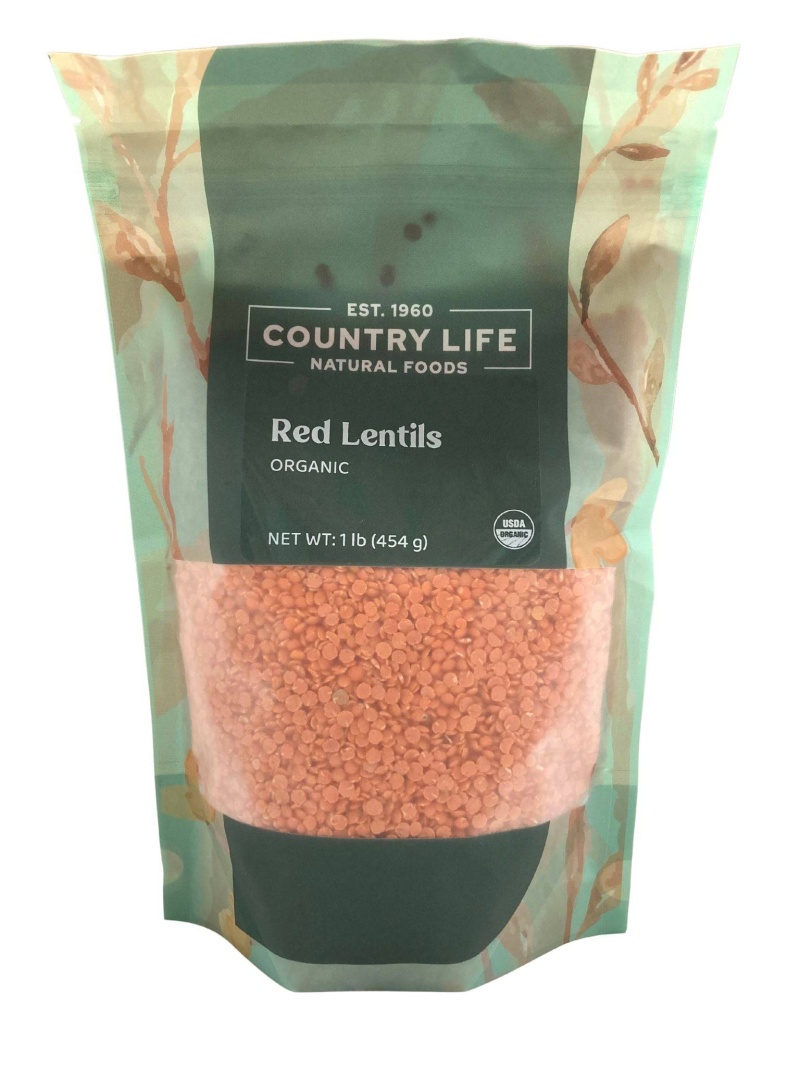 Organic Lentils, Red