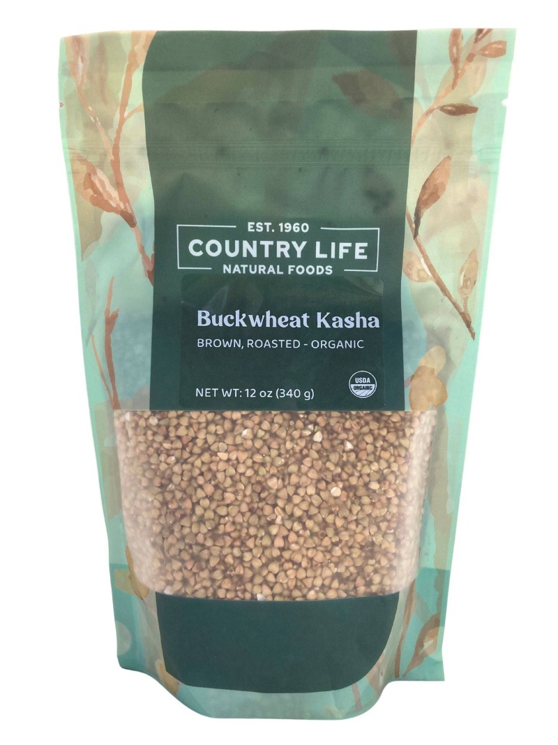 Buckwheat, Kasha, Brown Roasted, Organic