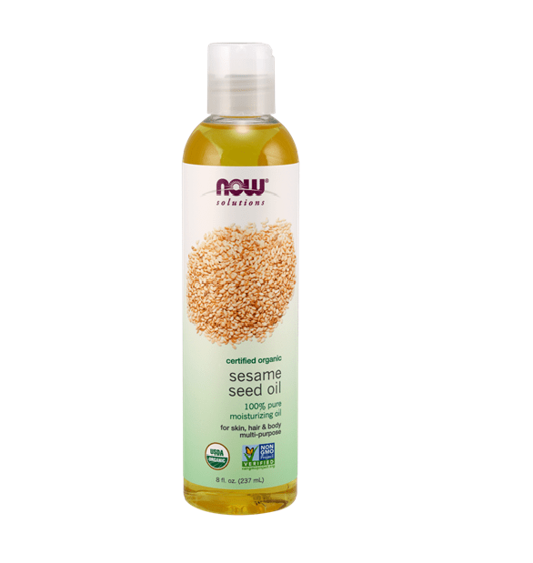 Sesame Seed Oil, Organic - 8 Oz