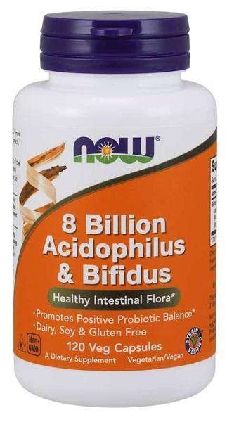 Acidophilus & Bifidus 8 Billion 120 Vcaps - 120 Vcaps