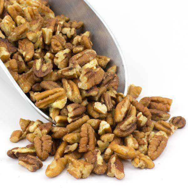 Pecans - Large Pieces Dry Roasted - 2 Lb