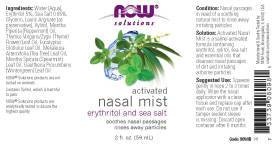 Nasal Mist, Activated, Erythritol And Sea Salt - 2 Oz