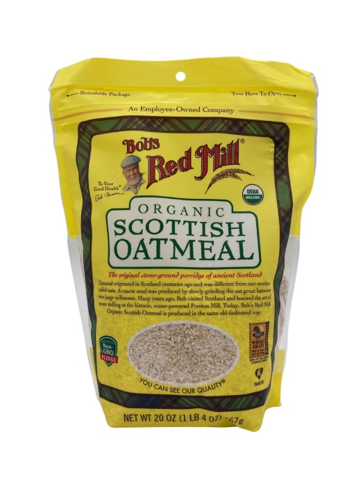 Organic Scottish Oatmeal - 20 Oz - Bob's