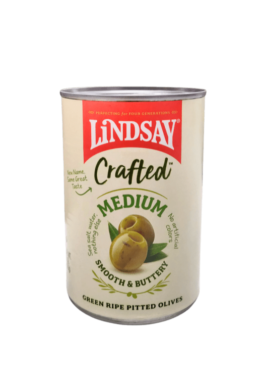 Lindsay California Green Olives, Pitted - 6Oz