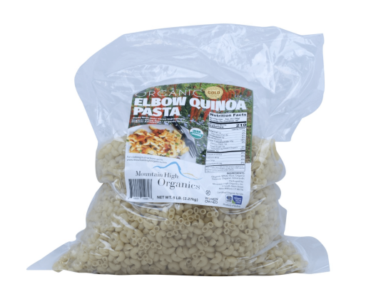 Organic Gluten-Free Quinoa Elbows - 5 Lb