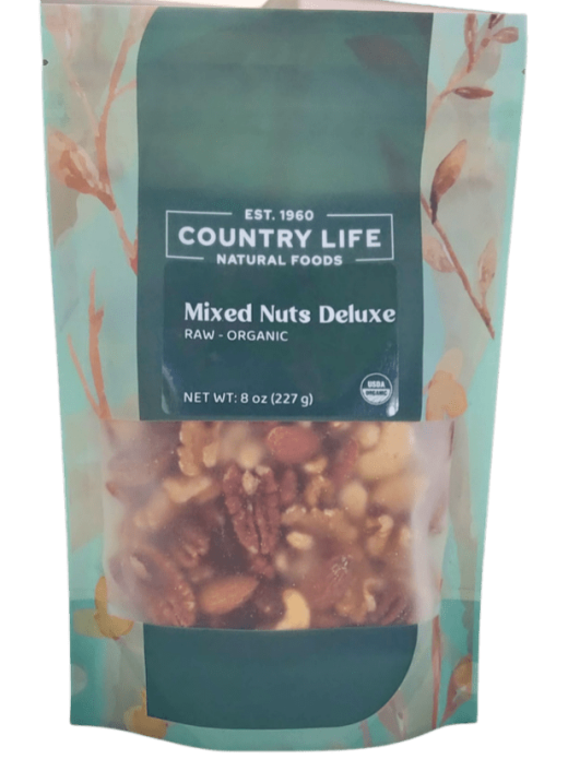 Mixed Nuts Deluxe, Raw, Organic 3 Lb