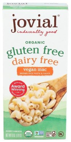 Jovial's Mac, Vegan, Gluten-Free, Organic - 6 Oz