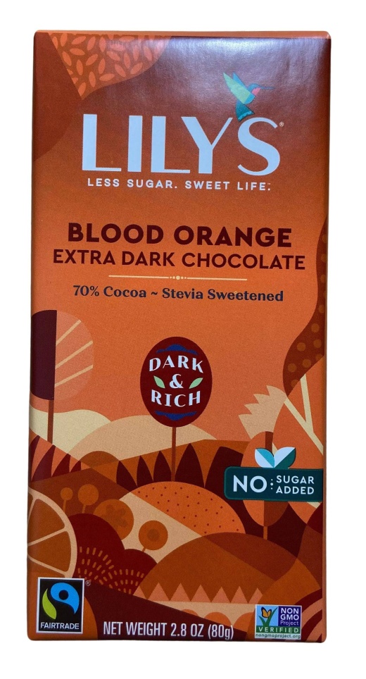 Lily's Dark Chocolate Bars, Stevia Sweetened