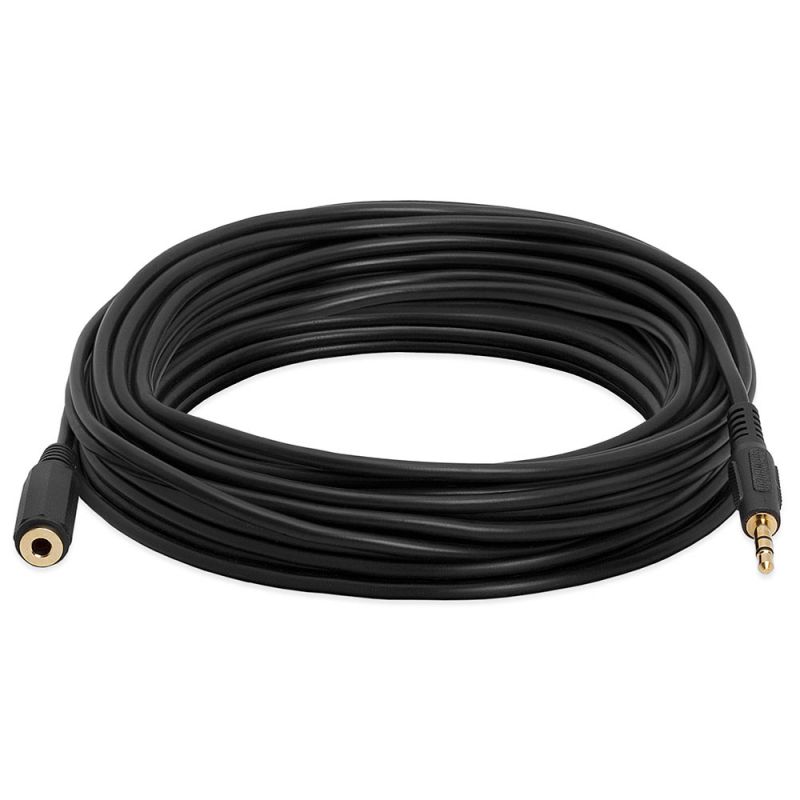 Cmple 3.5Mm 1/8" Stereo Audio Aux Headphone Cable Extension Cord Male