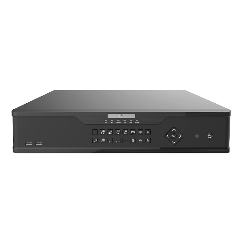 Uniview 64 Channel Nvr, Ndaa Compliant, 4K Ultra Hd With 8 Sata Hdd Bays (Nvr308-64X)