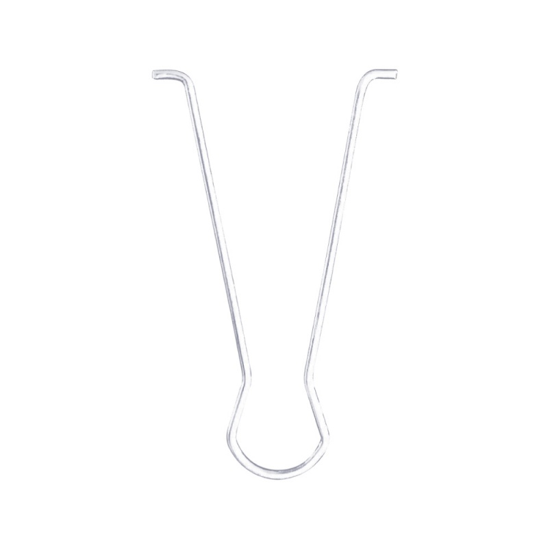 Wavenet – 3/4" Universal Batwing J-Hooks, Galvanized Steel, For Cable Support & Wire Management, For Attaching To Ceiling Wire Or Threaded Rod - 25 Pack
