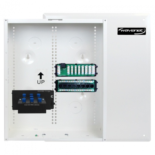 Wavenet 18" Structured Wiring Enclosure Combo Kit