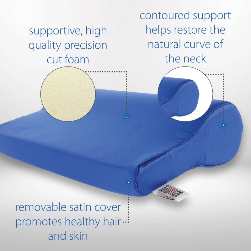 Ab Contour Cervical Pillow Satin