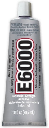 E6000 Glue Clear Mv 1Oz Tube 12/Casec