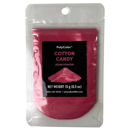 Polycolor Resin Powder Cotton Candy Metallic 15 G Bag (0.5 oz)
