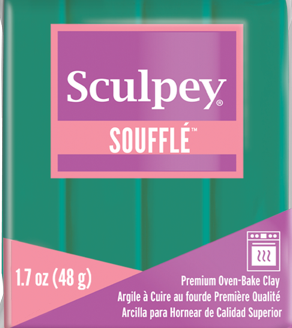 Sculpey Souffle Jade 1.7 Ounce SU 6323