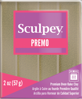 Premo Sculpey® Yellow Gold Glitter 2 Oz Bar Pe02 5147