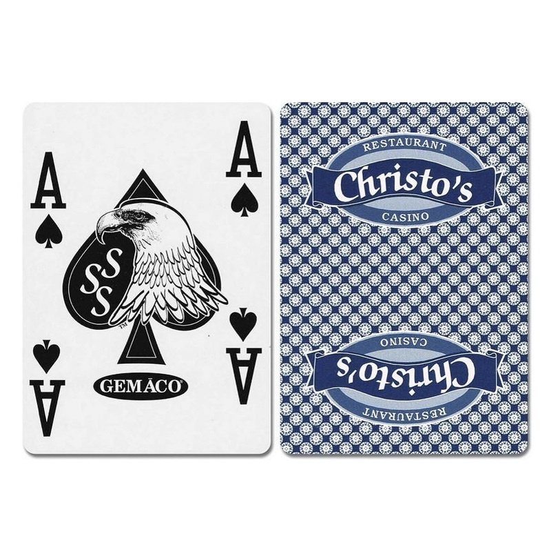 Christo's New Uncancelled Casino Playing Cards
