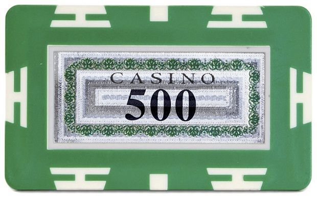 European Style Rectangular 32G Holographic Poker Plaques (Each) 500