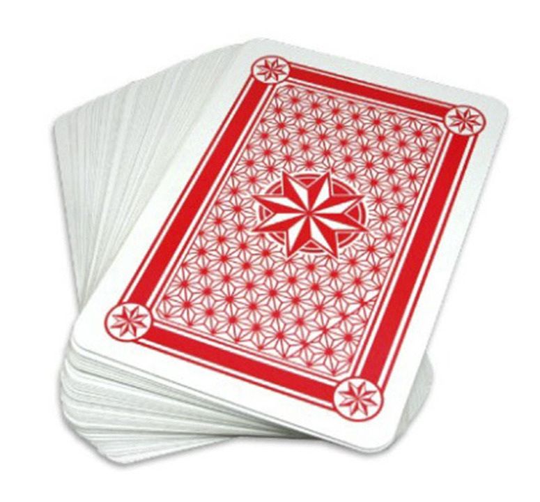 Super Jumbo Plastic Coated Playing Cards - 10.25 X 14.5 Inch