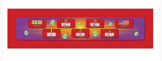 Prize Wheel Layout - Money Wheel - 15 Inch X 48 Inch