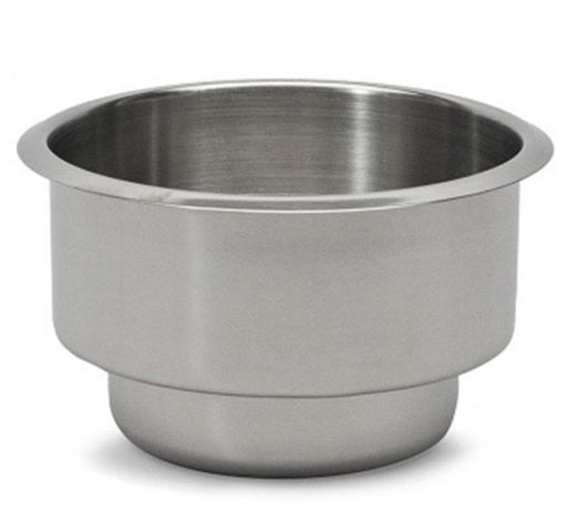 Stainless Steel Dual Size Drop In Drink Holder