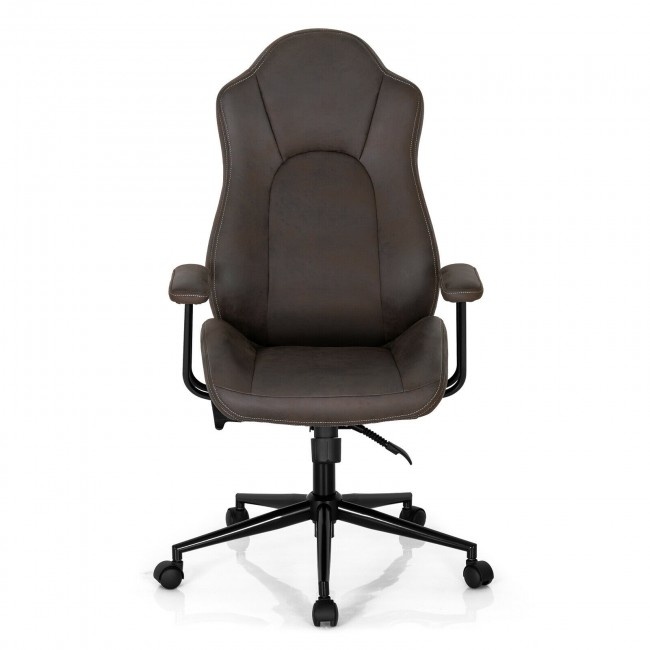 High Adjustable Back Executive Office Chair With Armrest
