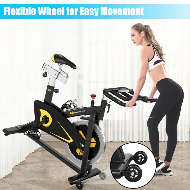 Magnetic Exercise Bike Fixed Belt Drive Indoor Bicycle