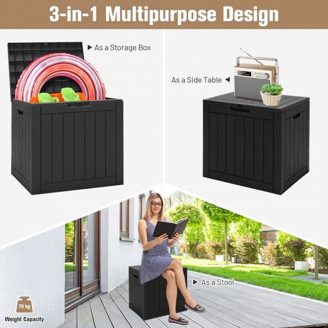 30 Gallon Deck Box Storage Seating Container