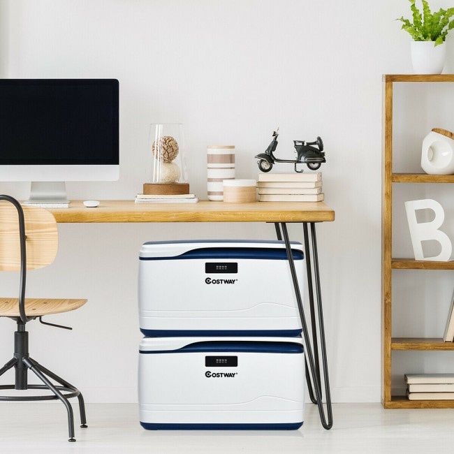 8Gallon Stackable Locking Storage Container