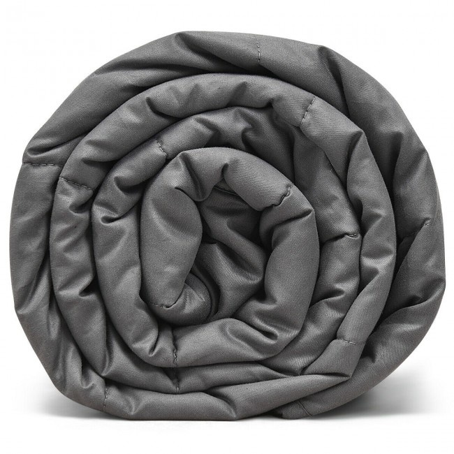 12 Lbs Weighted Blankets 100% Cotton With Glass Beads