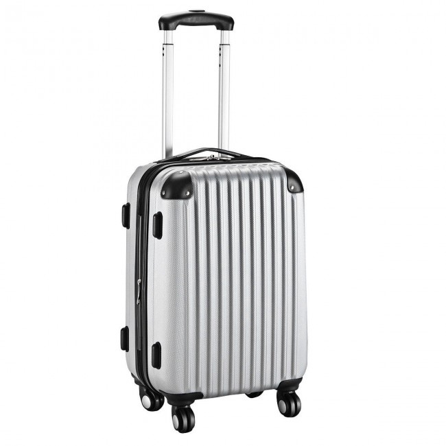20-Inch Expendable Abs Luggage Travel Bag Trolley Suitcase