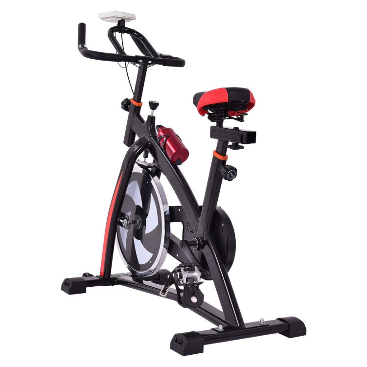Household Adjustable Indoor Exercise Cycling Bike Trainer With Electronic Meter