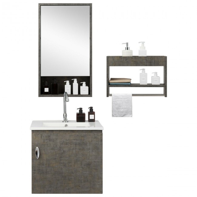 modern-wall-mounted-bathroom-vanity-sink-set