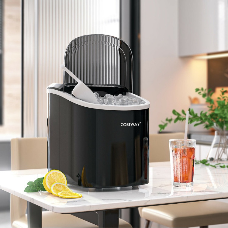 2.2 L Portable Ice Cube Maker With Bullet-Shaped Ice Cube