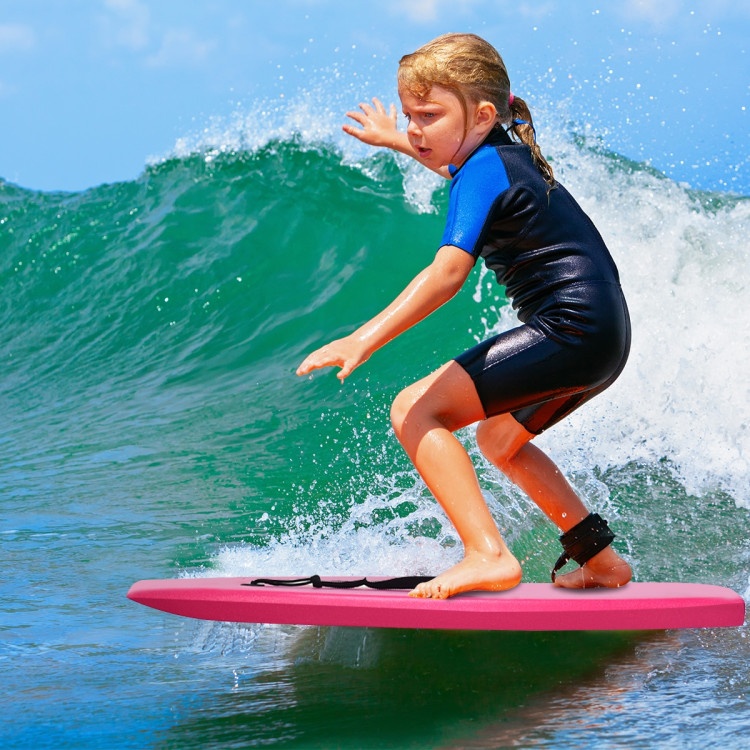 Lightweight Bodyboard Surfing With Leash Eps Core Boarding Ixpe