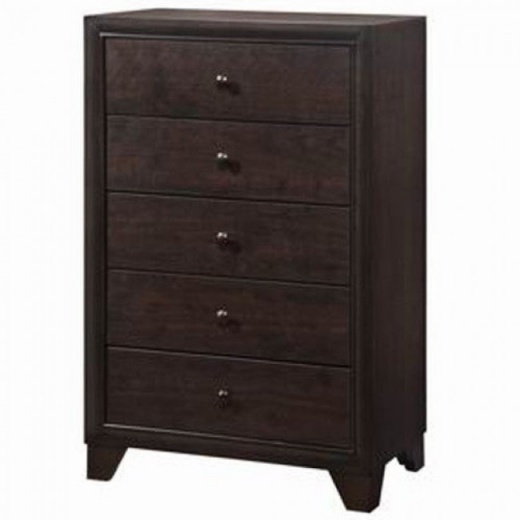 5 Drawer Chest Dresser Storage Cabinet