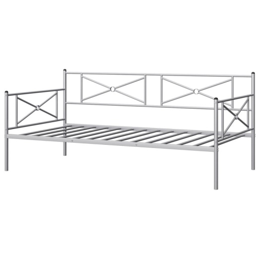 Metal Daybed Twin Bed Frame with Stable Steel Slats - Perfect Space-Saving Solution